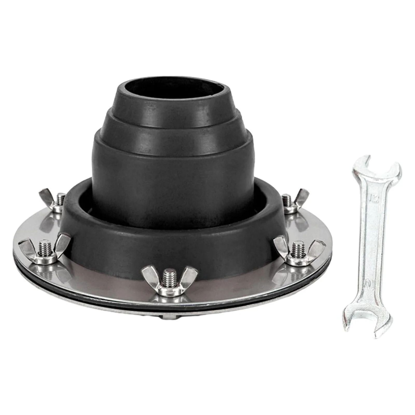 kesoto Jack for Tent Fireproof Protection Firewood Chimney Hole Roofing Pipe Flashing for Workshops Yurt Log Cabins