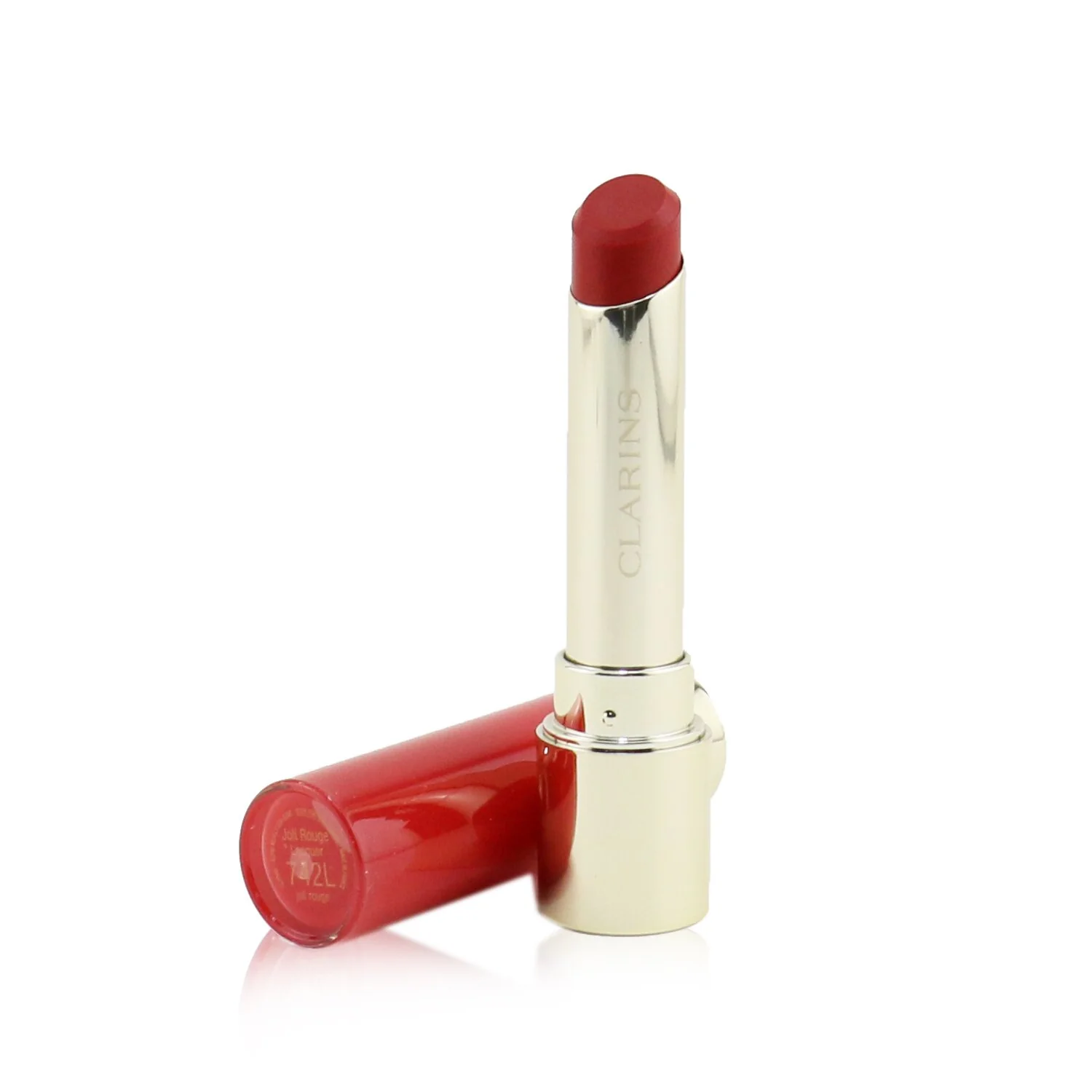 Clarins Joli Rouge Lacquer - # 742L Joli Rouge (Box Slightly Damaged)  3g/0.1oz