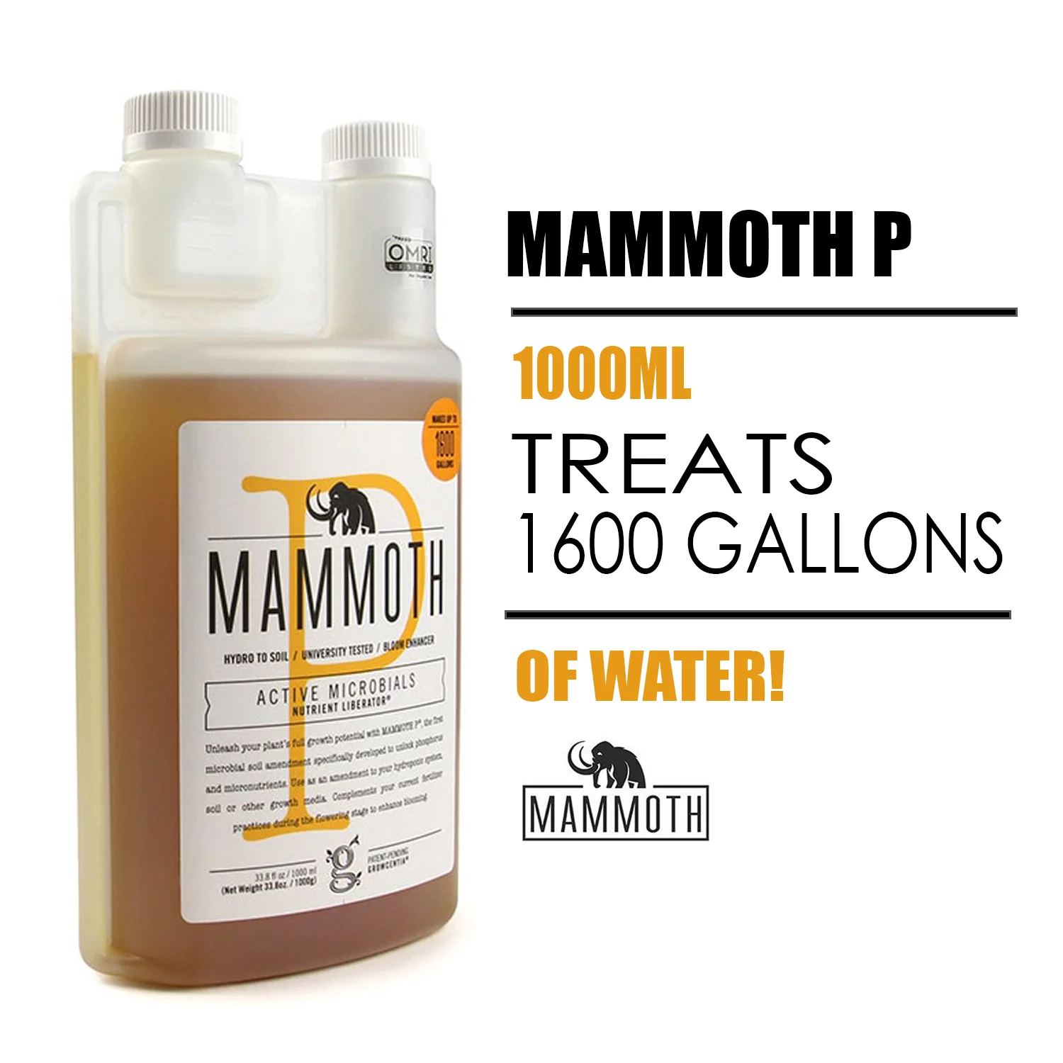 Mammoth P Microbes 1 Liter