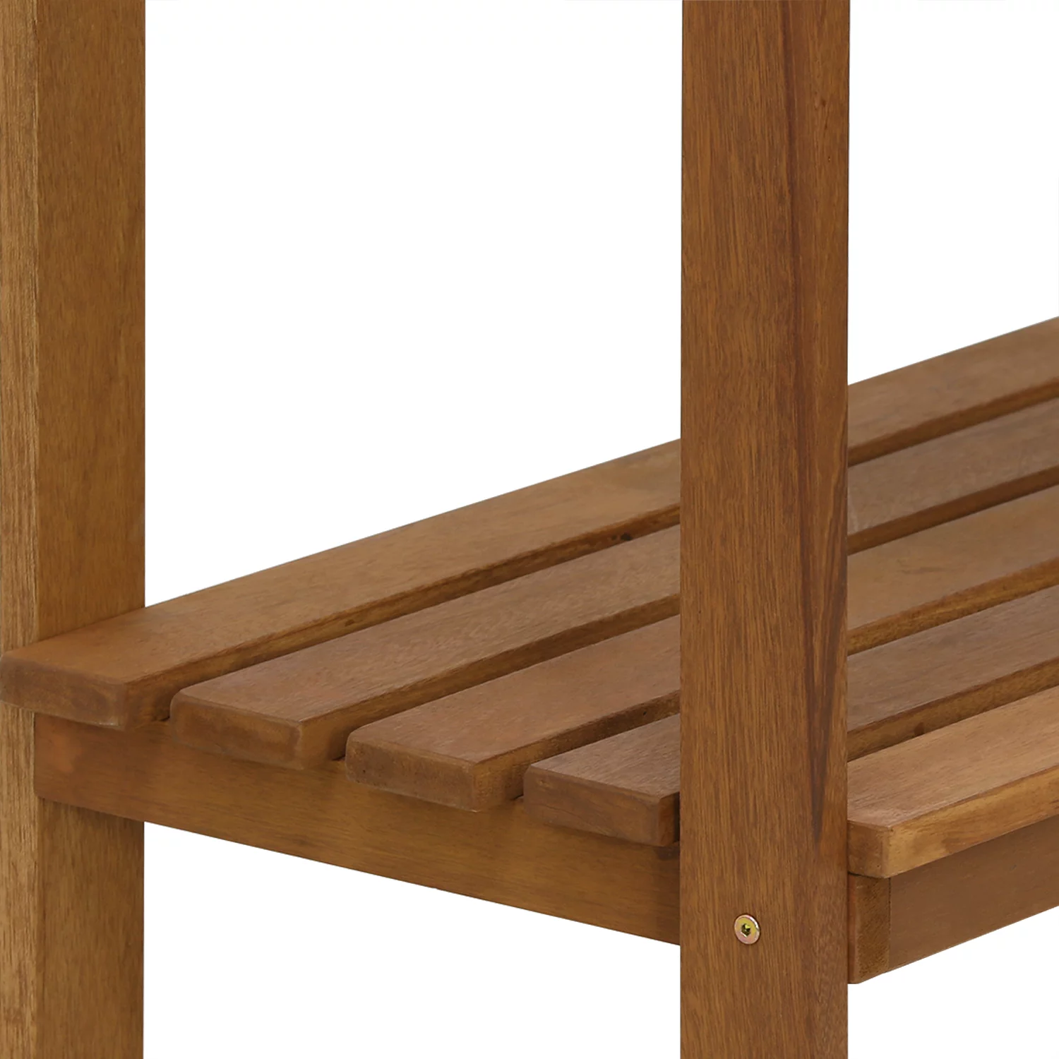 Furinno Tioman Outdoor Natural Wood Potting Bench Brown