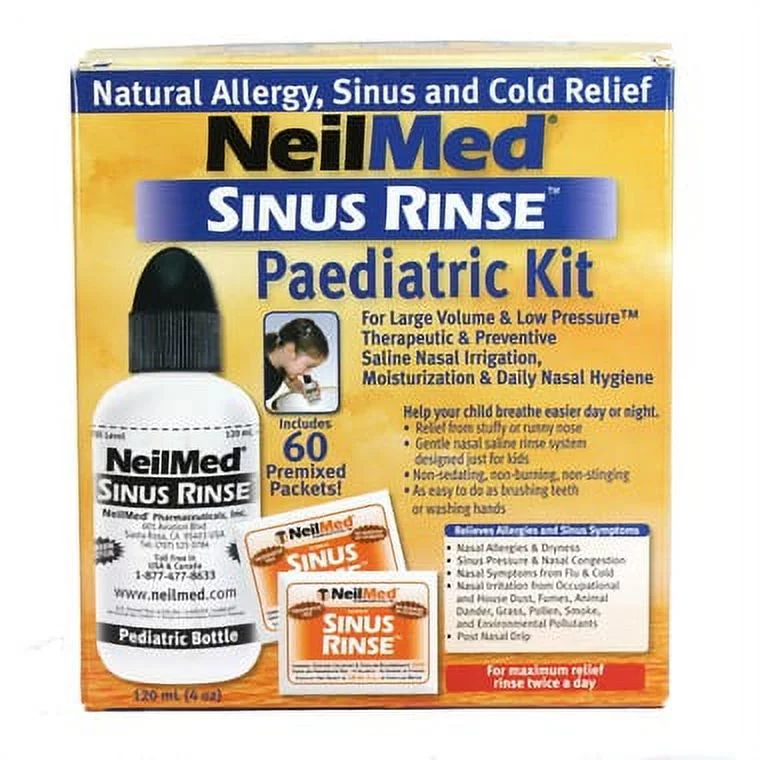 NeilMed Sinus Rinse Kit Pediatric 1 Each (Pack of 2)