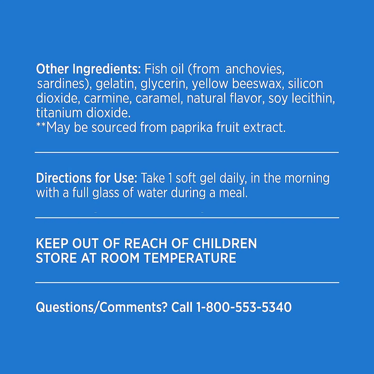 O-cuvite Adult 50+ Eye Vitamin & Mineral Supplement - 150 Softgels per Bottle