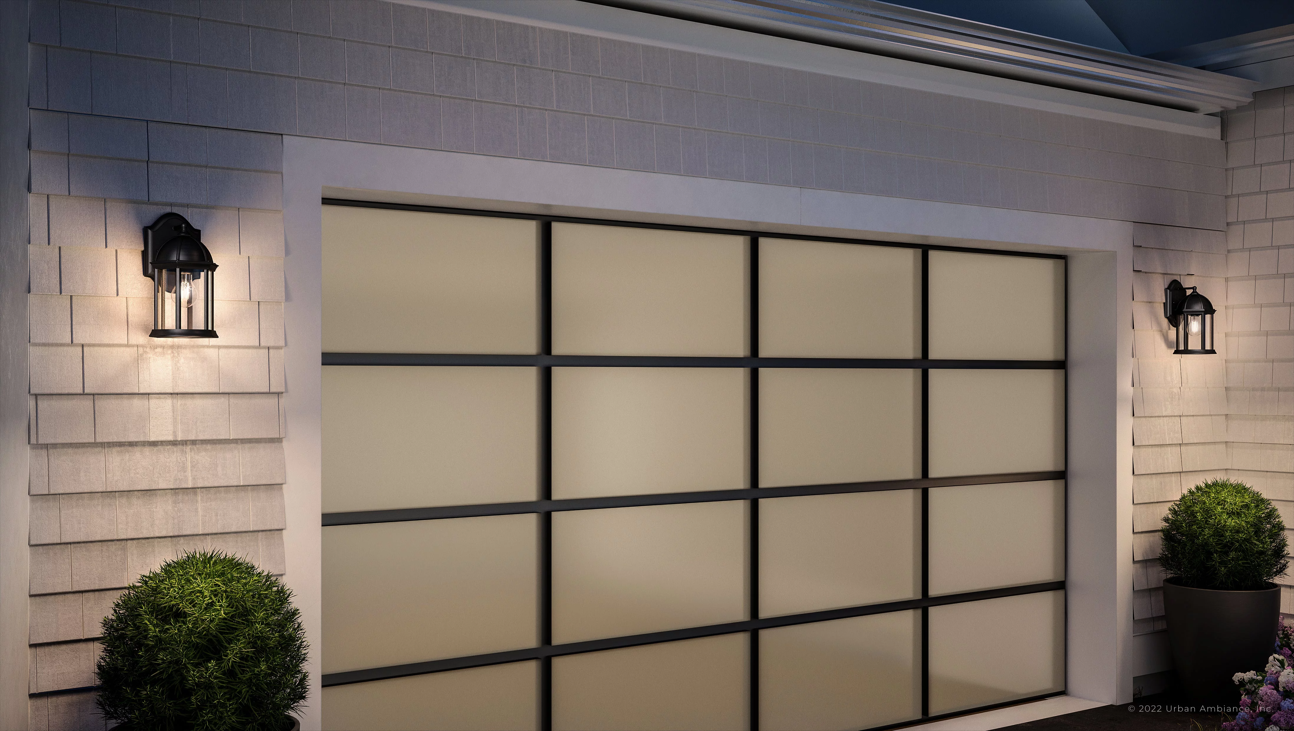 Luxury Tudor Wall Sconce, 11.375H x 6.5W, with Traditional Style, Olde Bronze, UHP1370 by Urban Ambiance