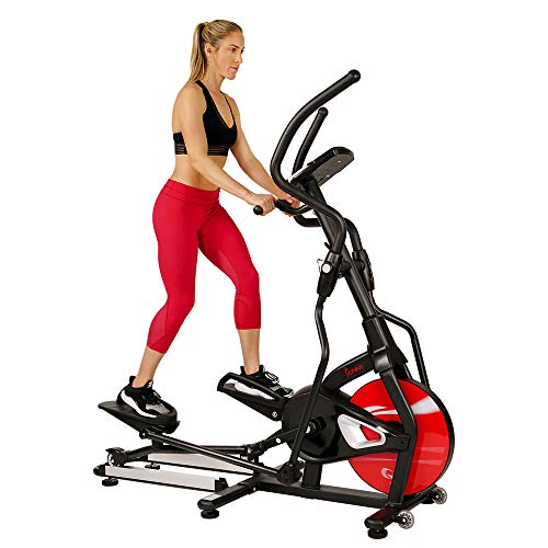 Sunny Health & Fitness Magnetic Elliptical Trainer Elliptical Machine w/Tablet Holder