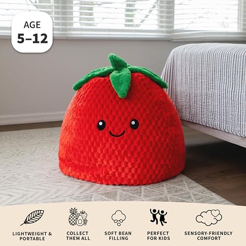 Big Joe Classic Bean Bag Chair, Sapphire Smartmax, Durable Polyester Nylon Blend, 2 feet Round