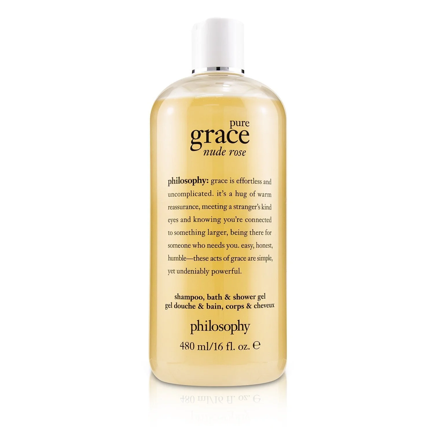 Philosophy Pure Grace Nude Rose Shampoo, Bath & Shower Gel  480ml/16oz