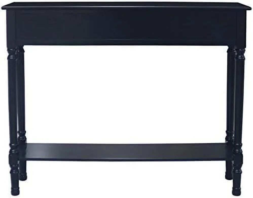 RUNFAYBIU Burlington Console Table with 3 Drawers  32-inch Tall  39 1/2-inch Wide  9-inch Deep  Sahara