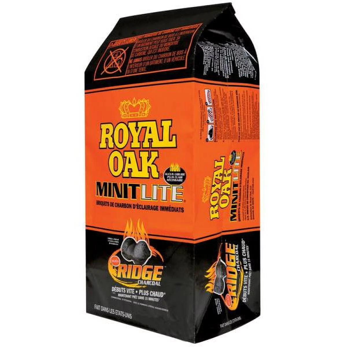 Royal Oak 198-200-128 Instant Charcoal Briquet, 6.2 Lbs, Each