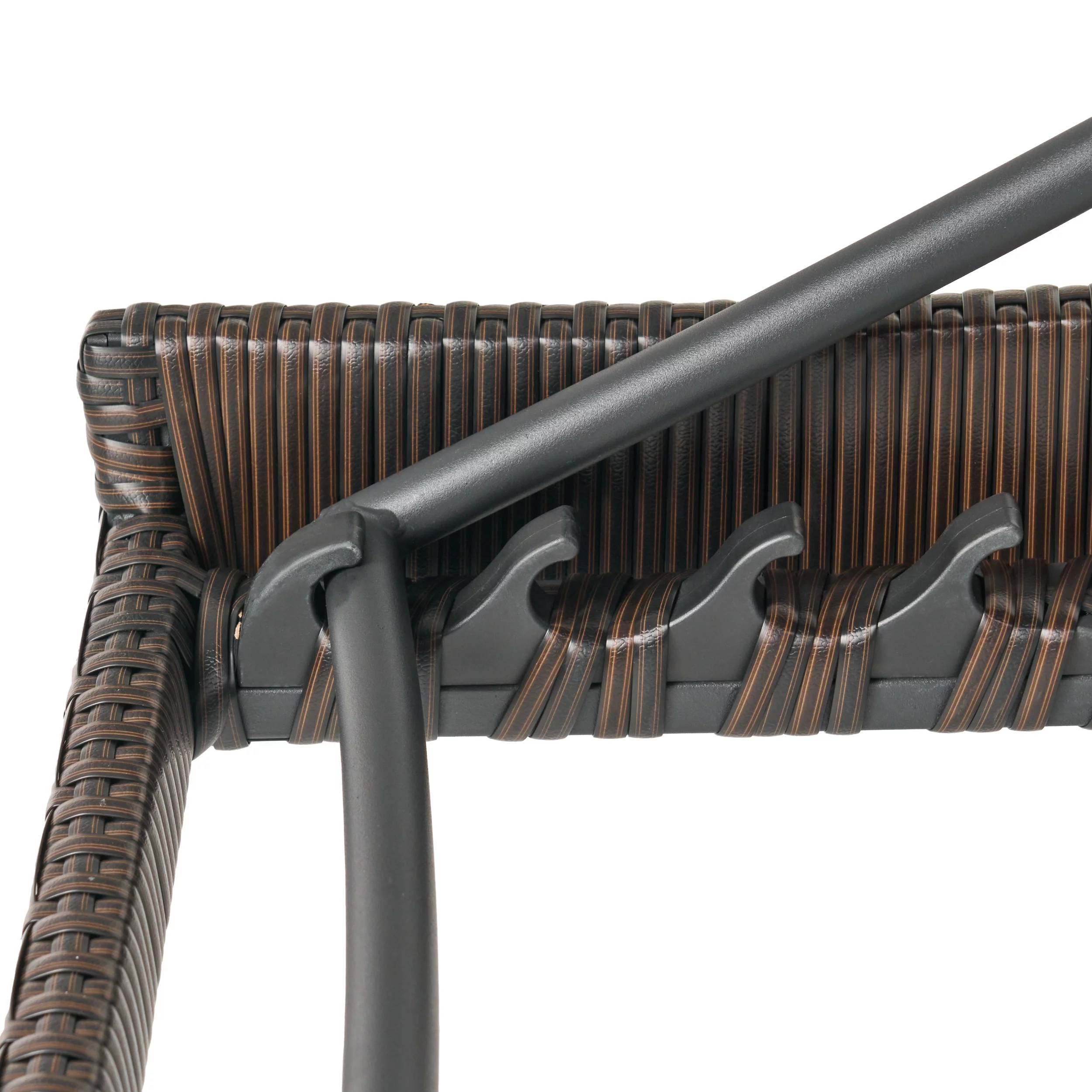 Brown Textilene Chaise Lounge (set of 2)