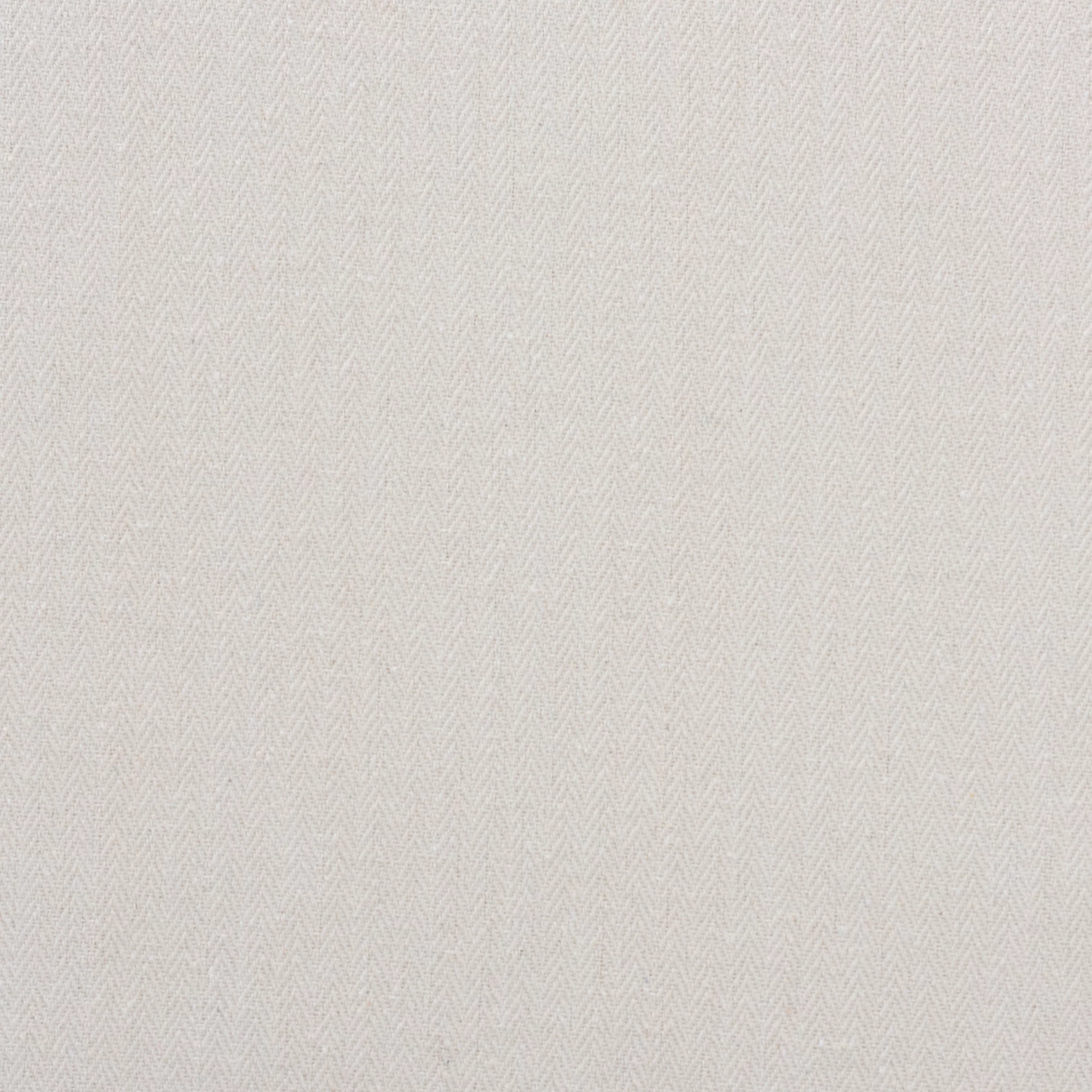 bali & pari Kim Modern Bohemian White Fabric and Natural Brown Rattan Dining Chair