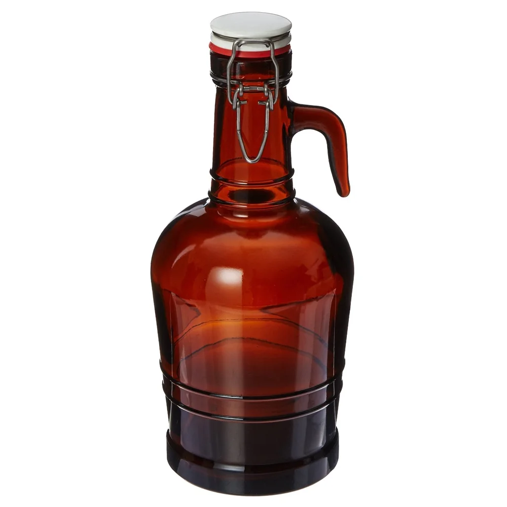 Home Brew Ohio Glass Handle Growler