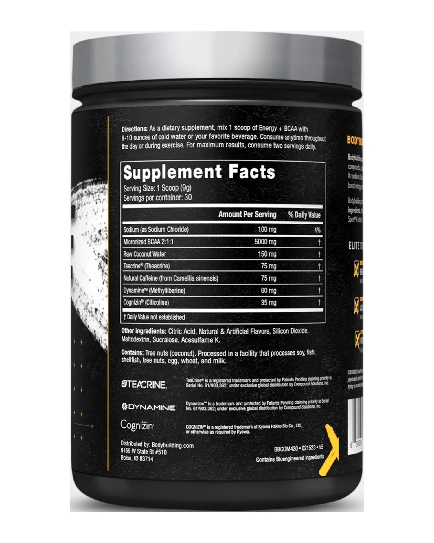 Bodybuilding.com ELITE Energy + BCAA