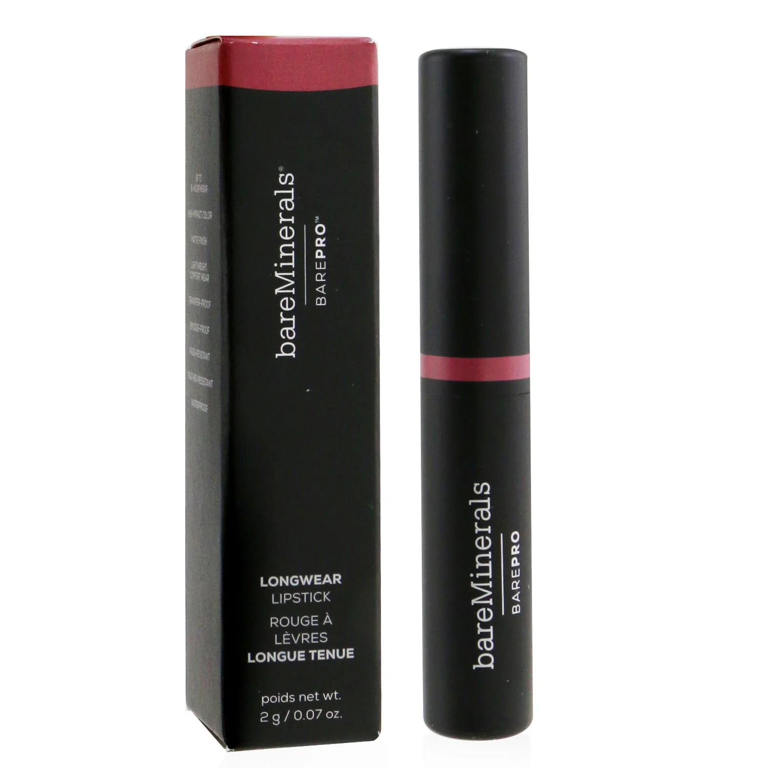 BareMinerals BarePro Longwear Lipstick - # Petal  2g/0.07oz