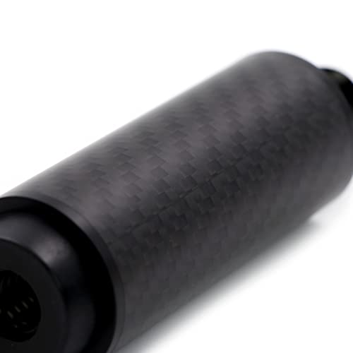 CUESOUL Carbon Fiber Pool Cue Extension with 3 Bumpers Fittings