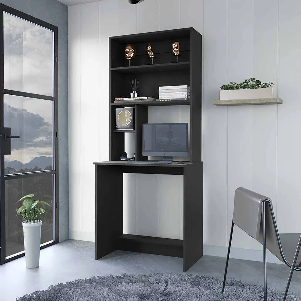 Writing Desk with Hutch and Storage | Maximize Workspace