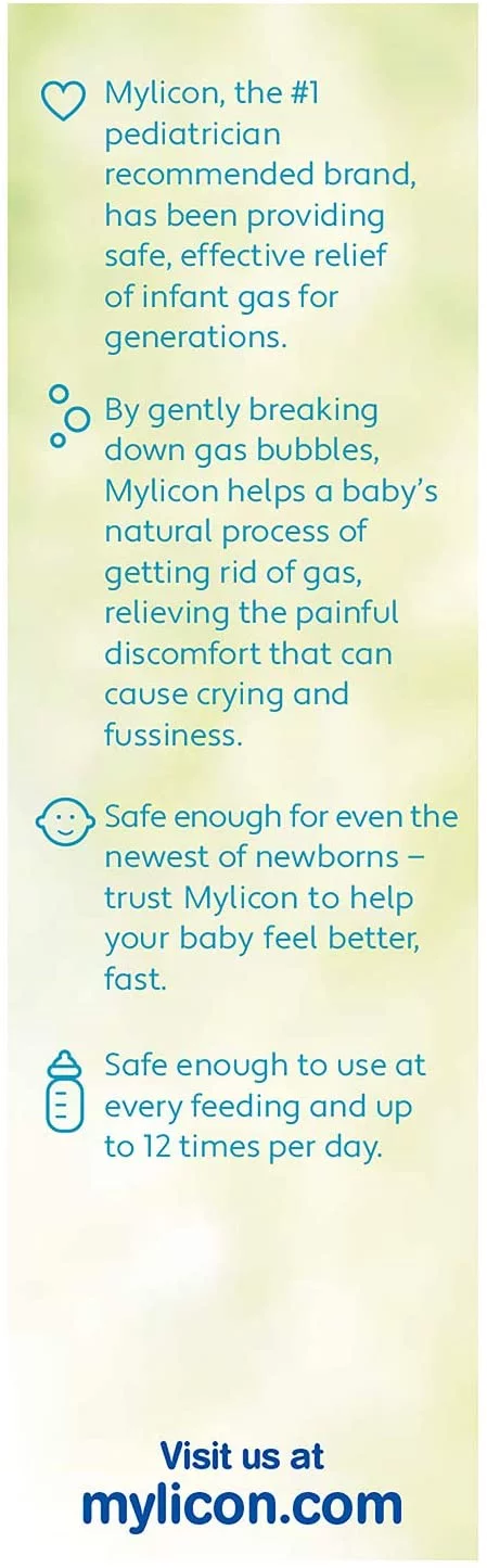 Infant Gas Relief Dye Free Drops 1 oz (Pack of 6)