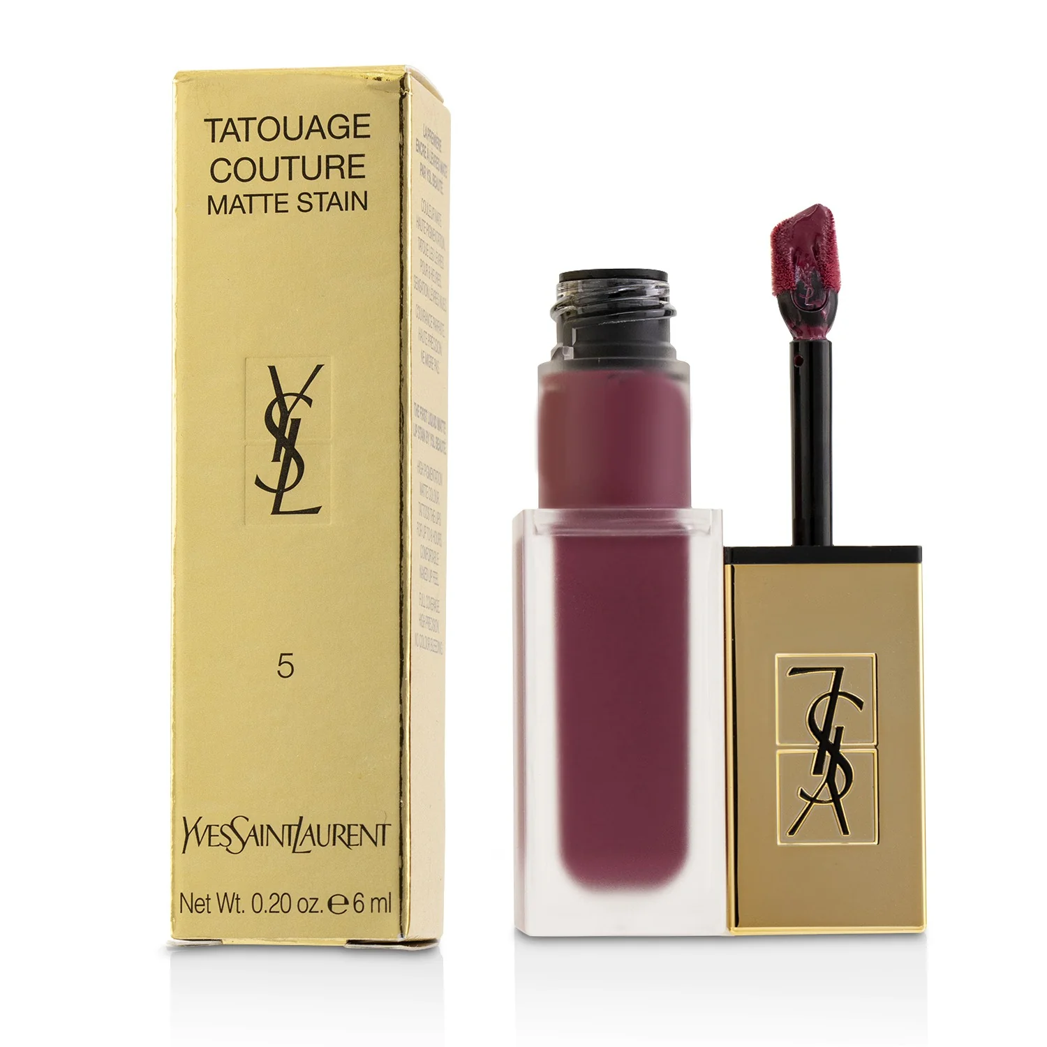 Yves Saint Laurent Tatouage Couture Matte Stain - # 9 Grenat No Rules  6ml/0.2oz