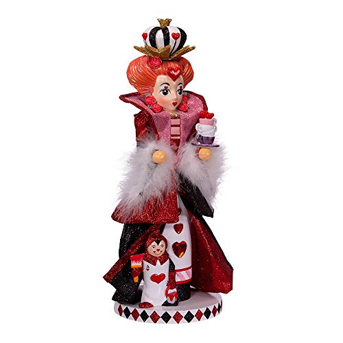 Kurt S. Adler 17.5-Inch Hollywood Queen of Hearts Nutcracker