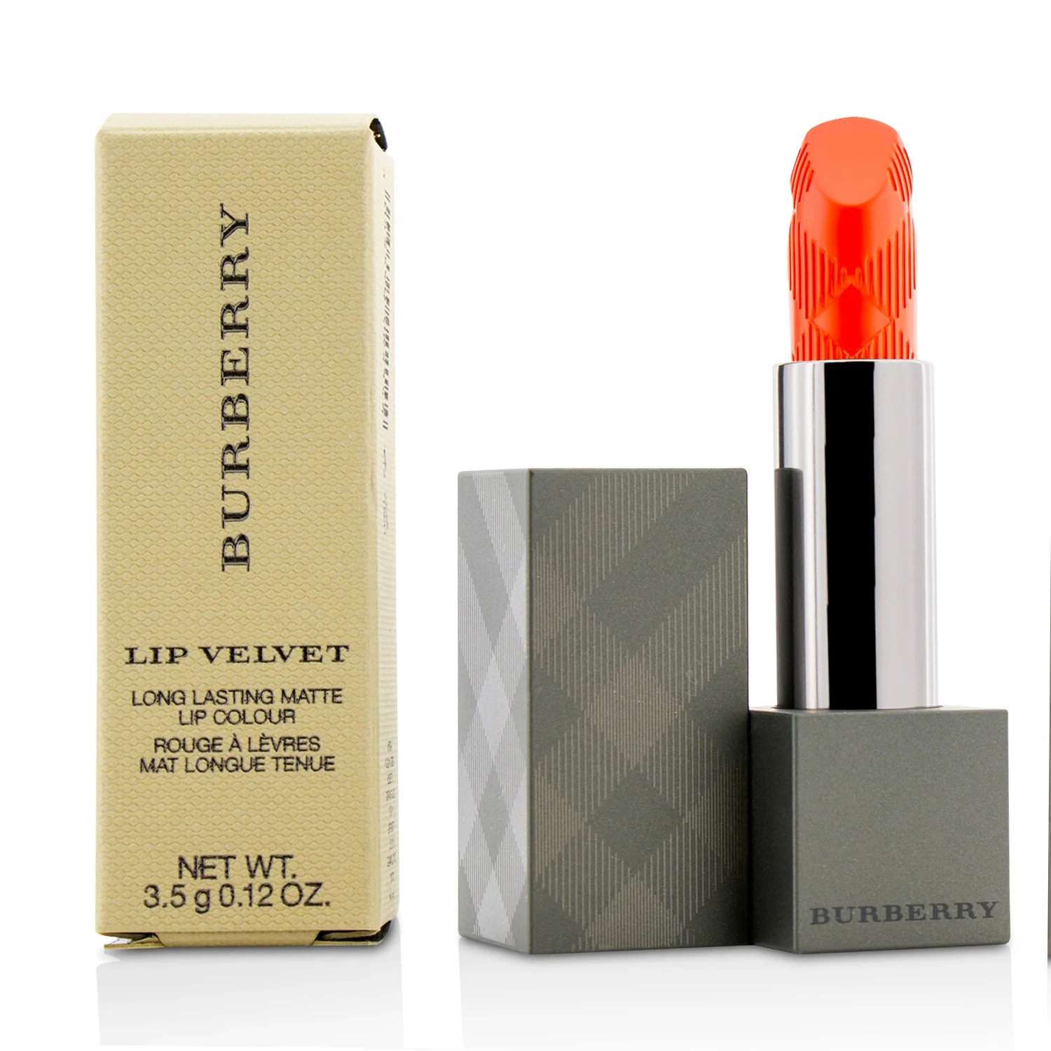 Burberry Lip Velvet Long Lasting Matte Lip Colour - # No. 419 Magenta Pink  3.5g/0.12oz