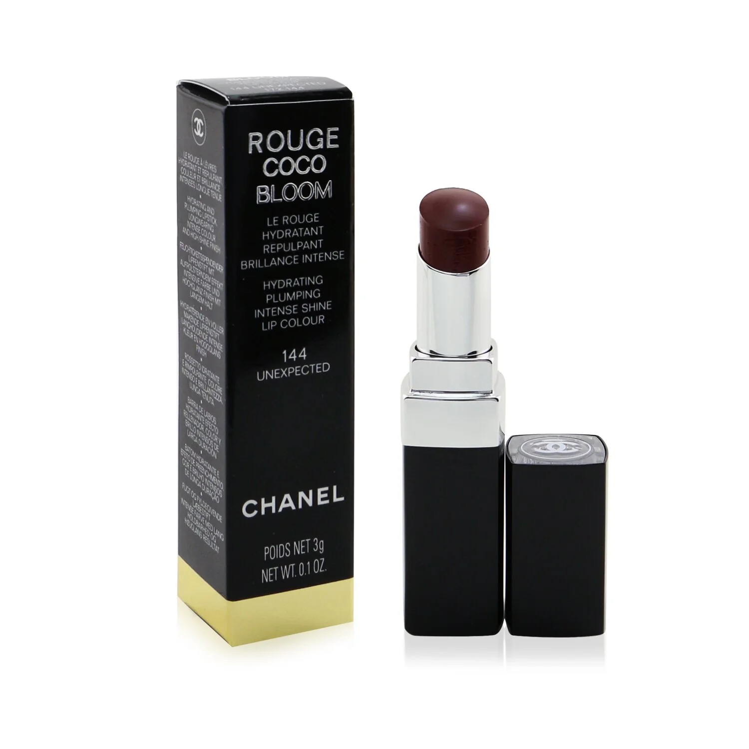 Chanel Rouge Coco Bloom Hydrating Plumping Intense Shine Lip Colour - # 132 Vivacity  3g/0.1oz
