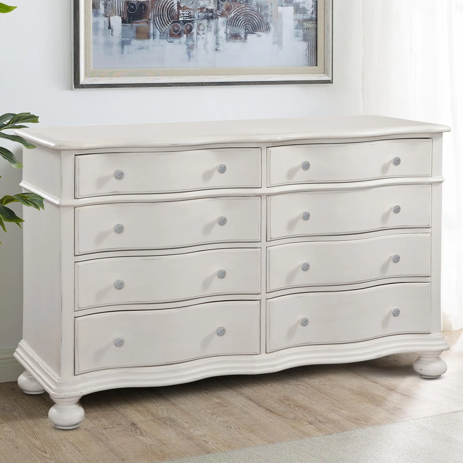American Woodcrafters Rodanthe 8 Drawer Dresser