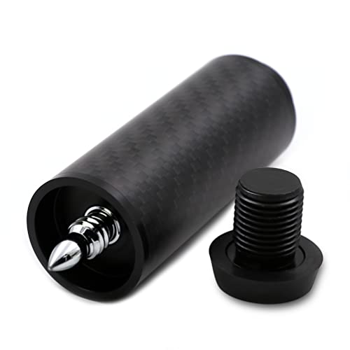 CUESOUL Carbon Fiber Pool Cue Extension with 3 Bumpers Fittings