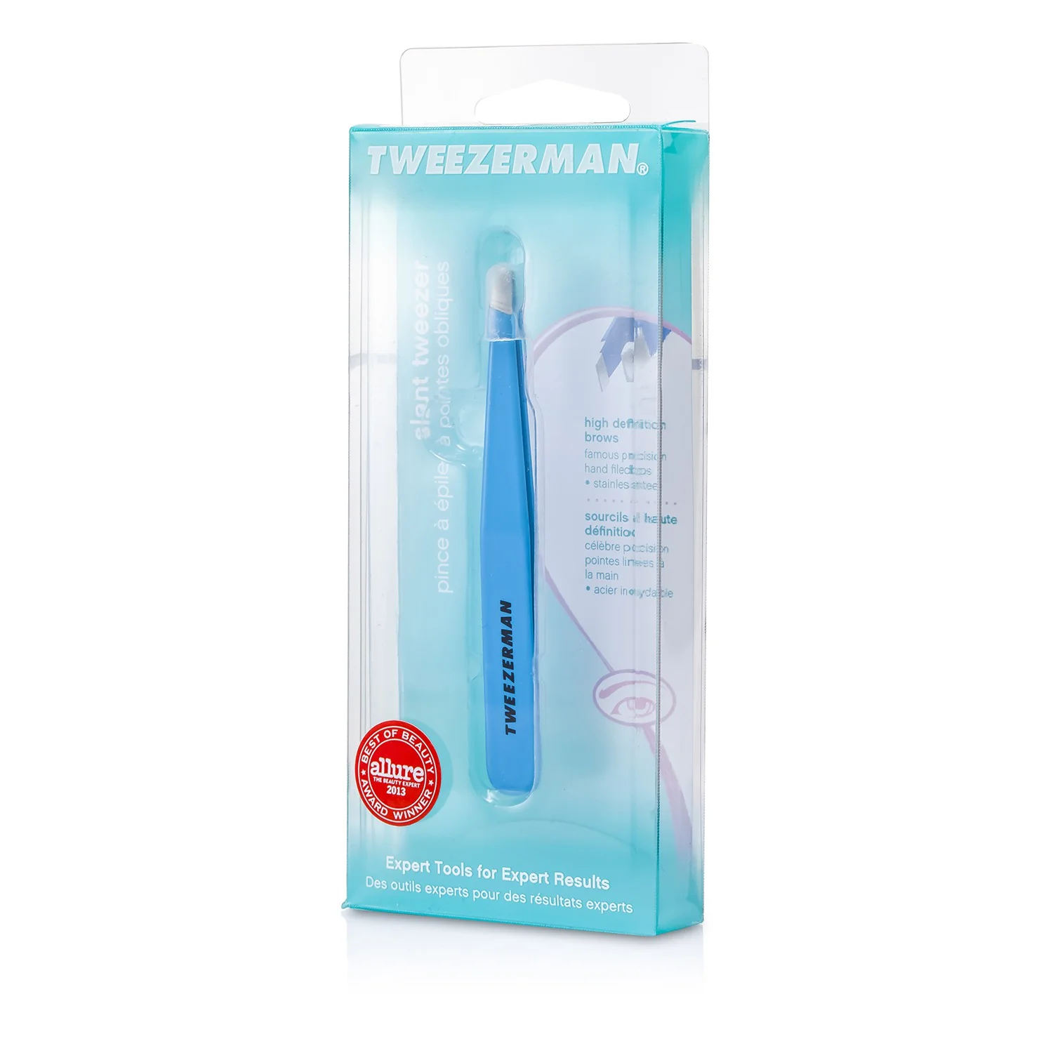 Tweezerman Slant Tweezer - Classic Stainless Steel (Studio Collection)