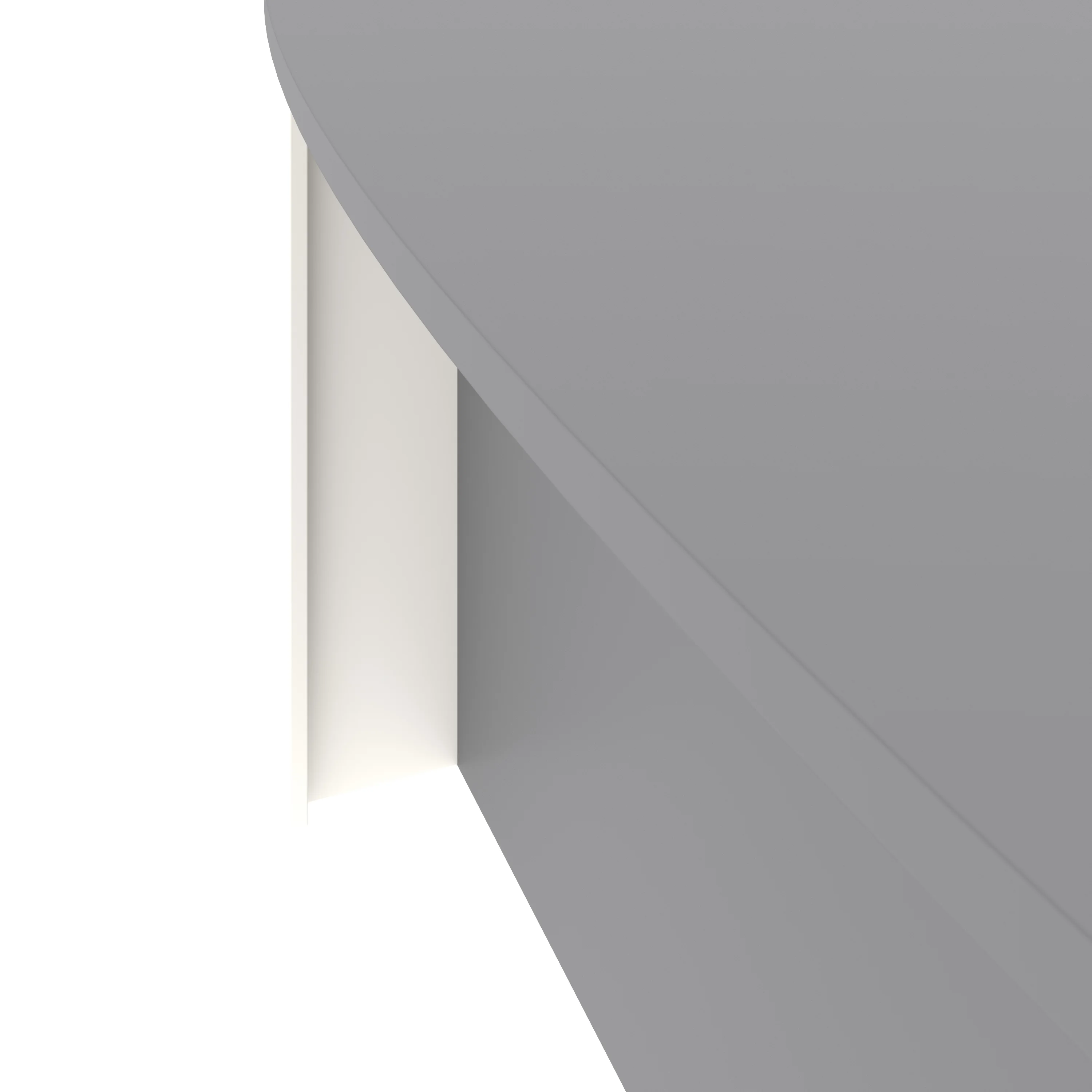 Bestar Connexion 72W Desk Shell in slate & sandstone