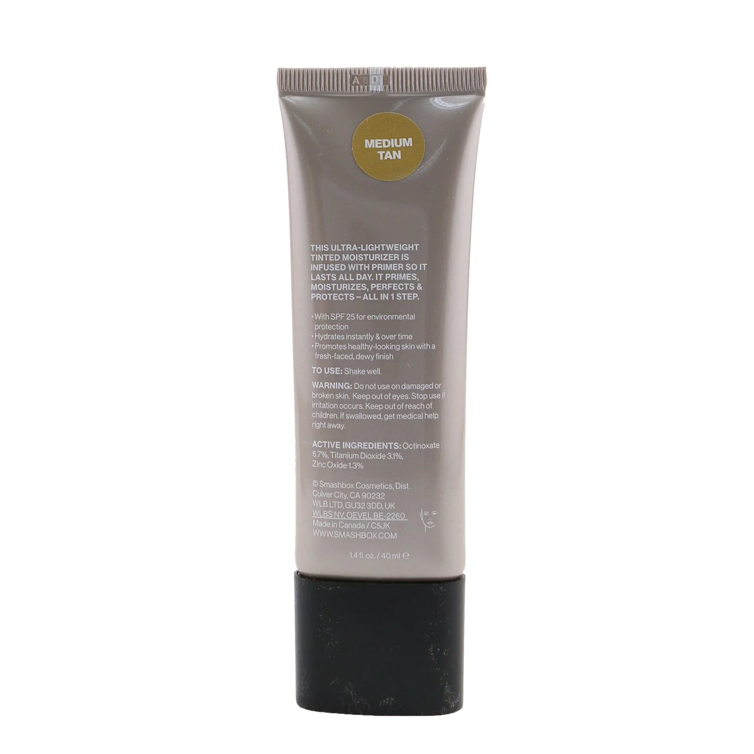 Smashbox Halo Healthy Glow All In One Tinted Moisturizer SPF 25 - # Medium Tan  40ml/1.4oz