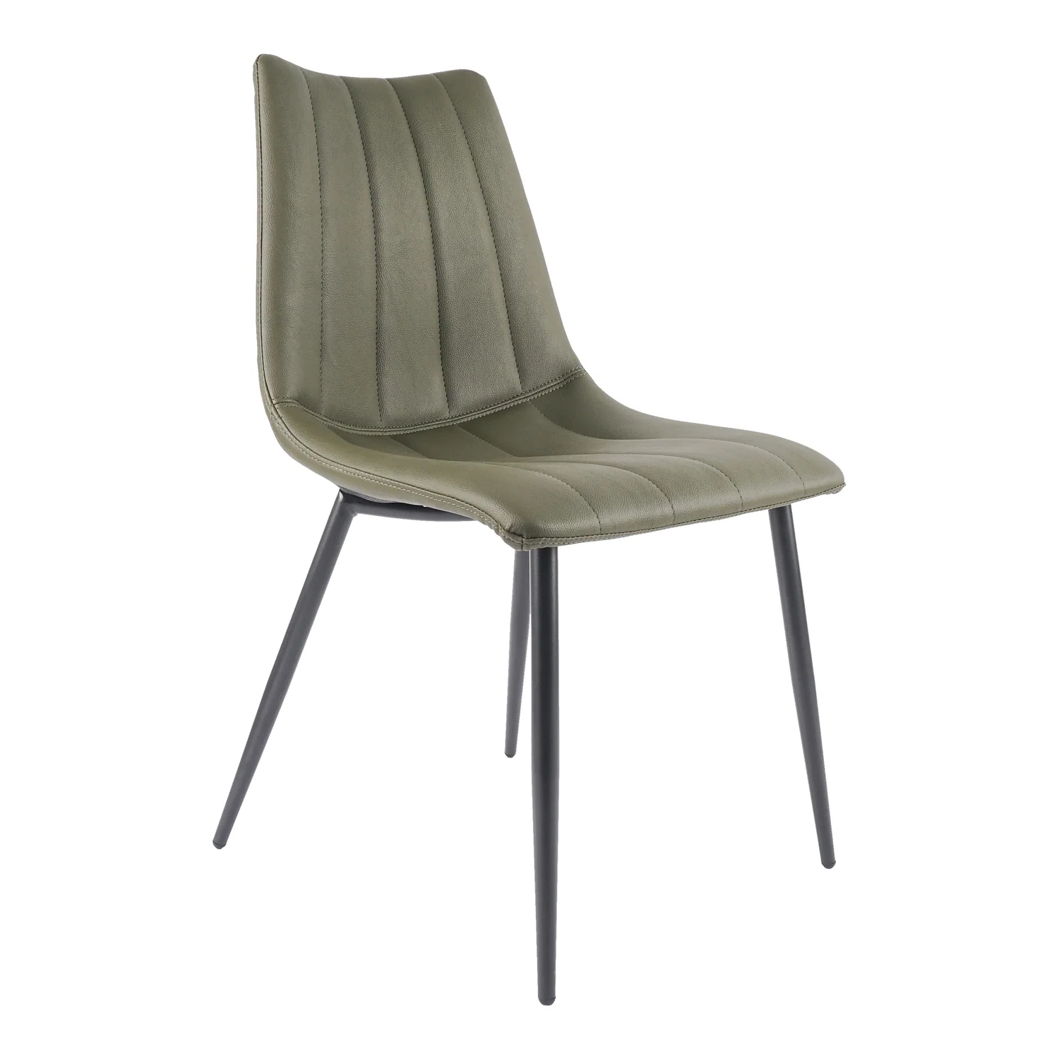 Moe's Home Collection Alibi Dining Chair Dark Green Set Of 2