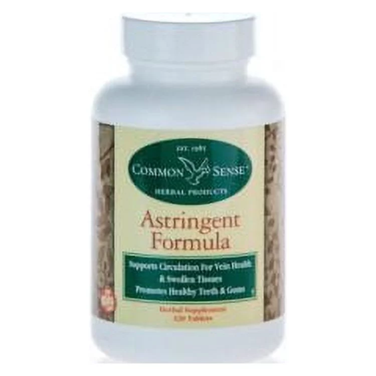 Astringent Formula | Supports Circulation for Vein Health & Swollen Tissues | Promotes Healthy Teeth & Gums (120 Tablets)