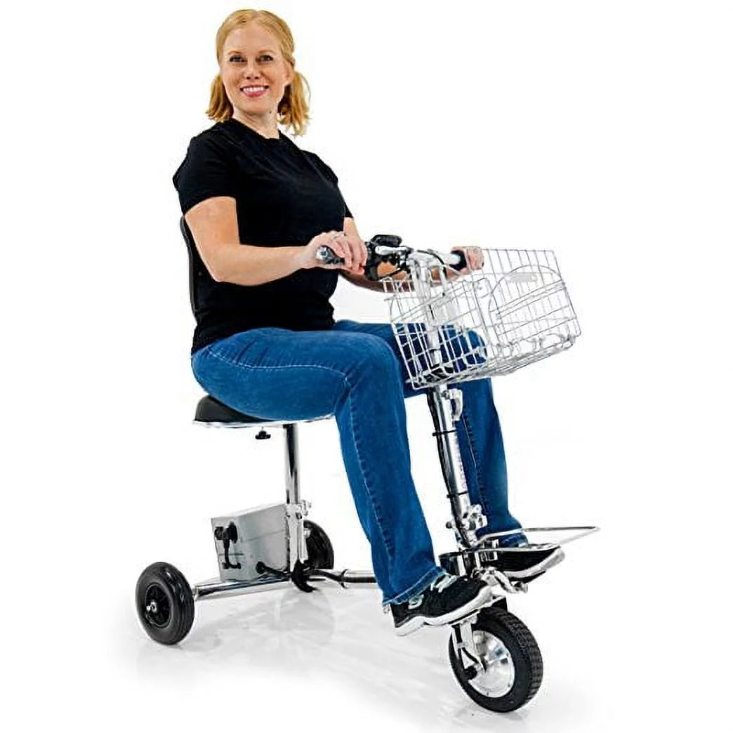 SmartScoot Lightweight FoldingMobility Scooter with Lithium Battery
