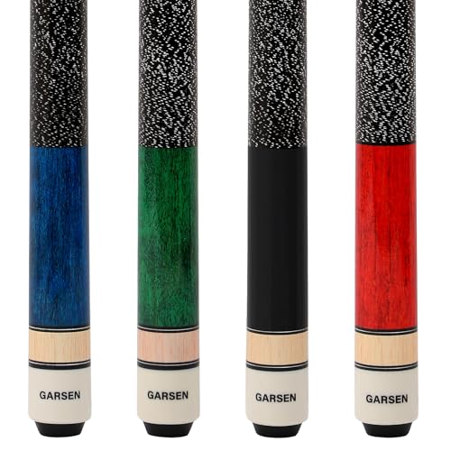 4 Pieces Pool Cue Stick 58 inch 18 oz 19 oz 20 oz 21 oz Billiard House Bar Pool Stick
