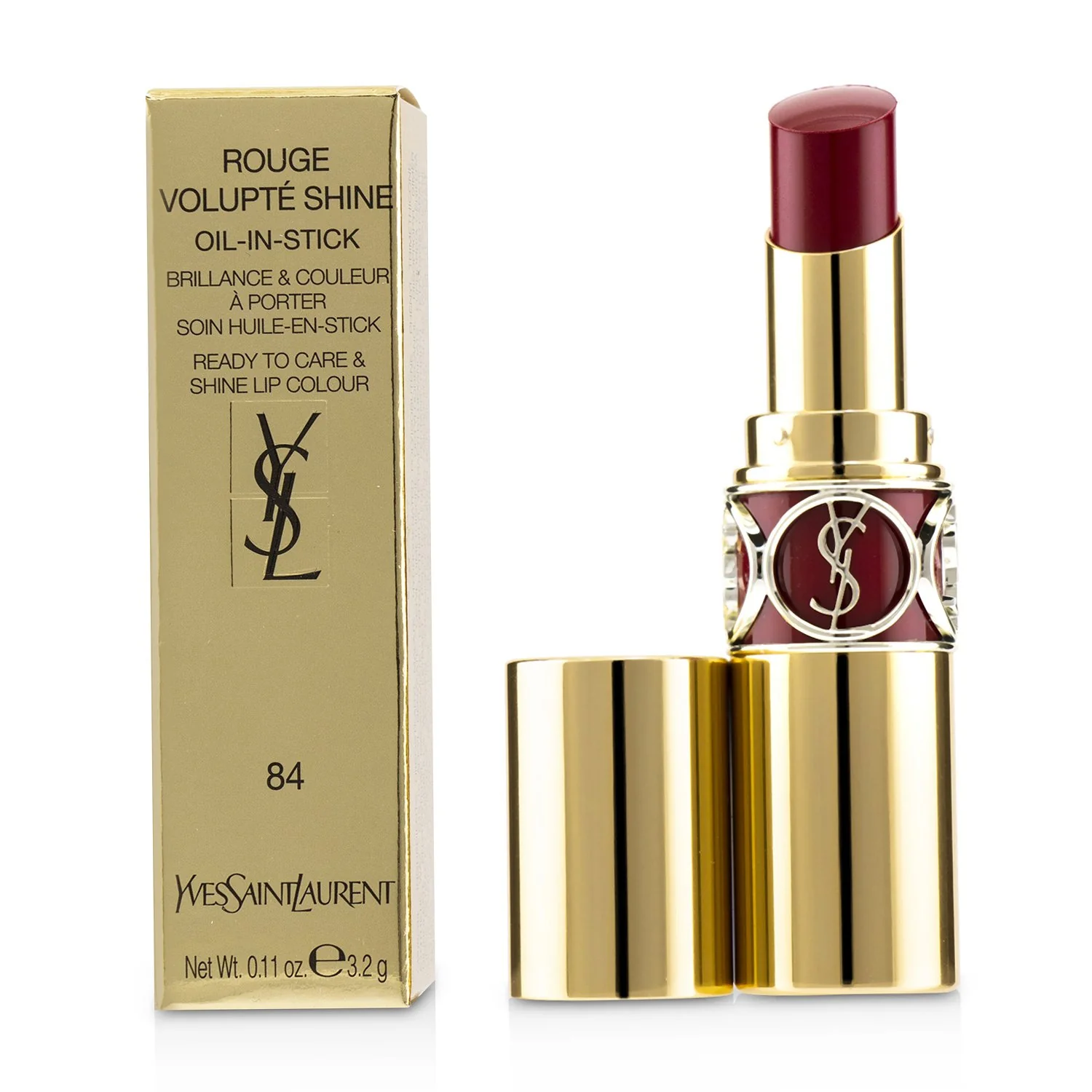 Yves Saint Laurent Rouge Volupte Shine - # 130 Burnt Suede  3.2g/0.11oz