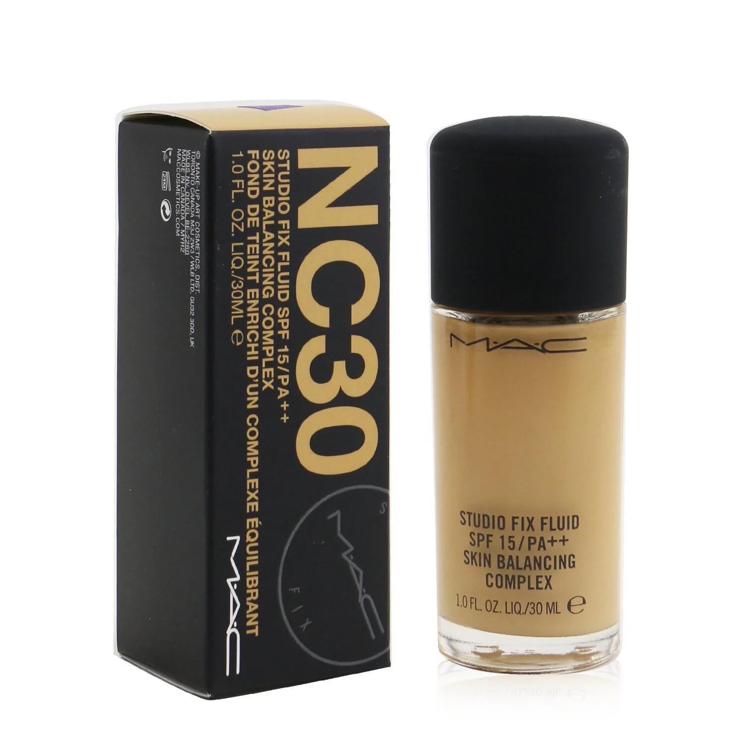 MAC Studio Fix Fluid SPF15 - NC27  30ml/1oz