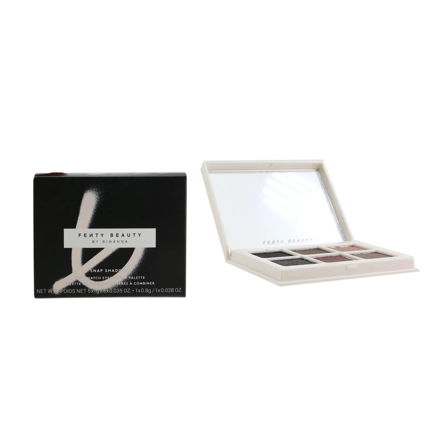 Fenty Beauty by Rihanna Snap Shadows Mix & Match Eyeshadow Palette (6x Eyeshadow) - # 7 Cadet (Camo-Inspired Earth Tones)  6g/0.21oz