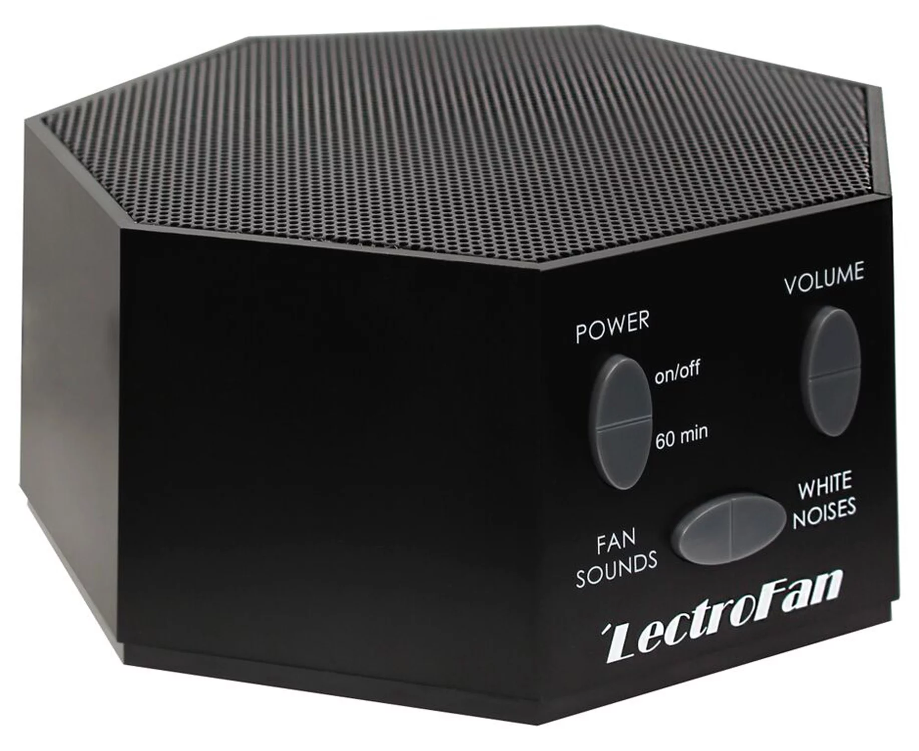 LectroFan White Noise & Fan Sound Machine, Black