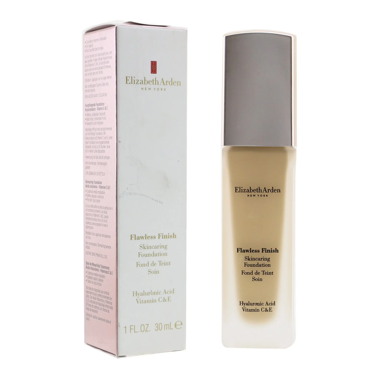 Elizabeth Arden Flawless Finish Skincaring Foundation - # 140C (Fair Skin With Cool Undertones)  30ml/1oz