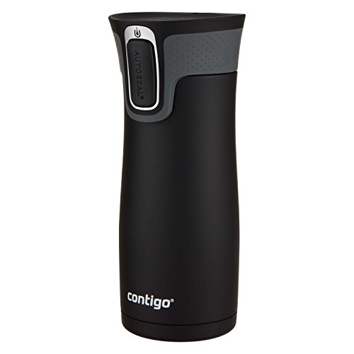 Contigo AUTOSEAL West Loop Vacuum-Insulated Stainless Steel Travel Mug with Easy-Clean Lid 20 oz Sake