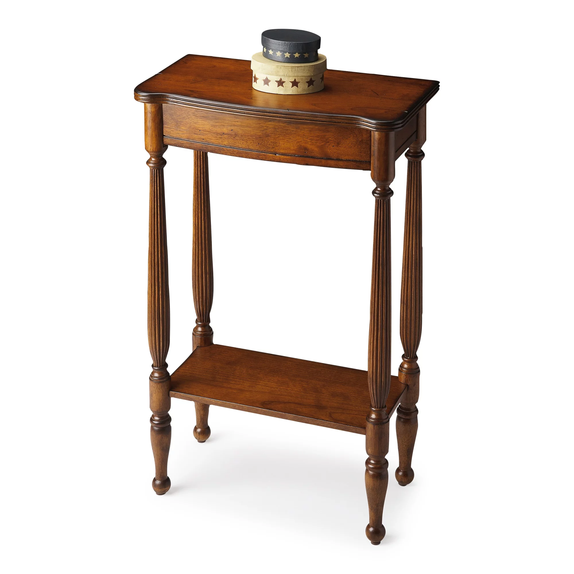 Butler Specialty Traditional Console Table in Antique Cherry