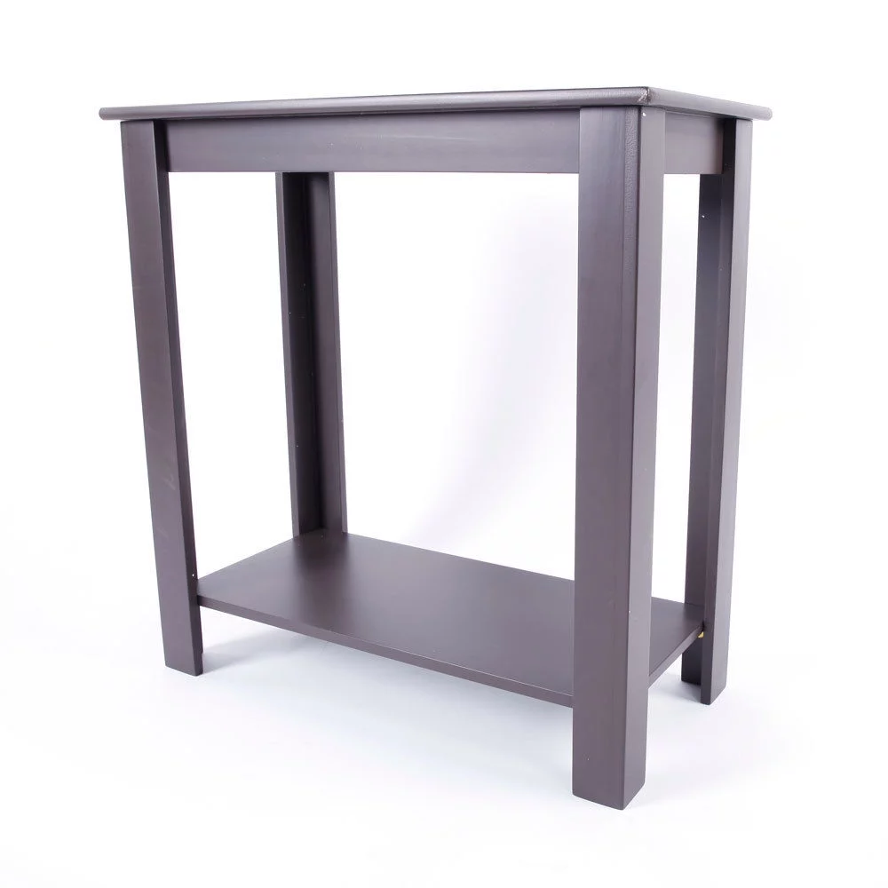 Ktaxon Chair Side Table Coffee Sofa Wooden End Shelf Living Room Furniture Espresso