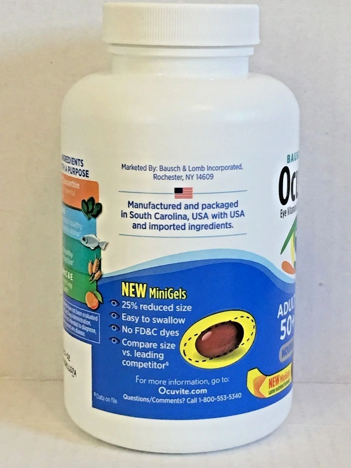 O-cuvite Adult 50+, 150 Soft Gels