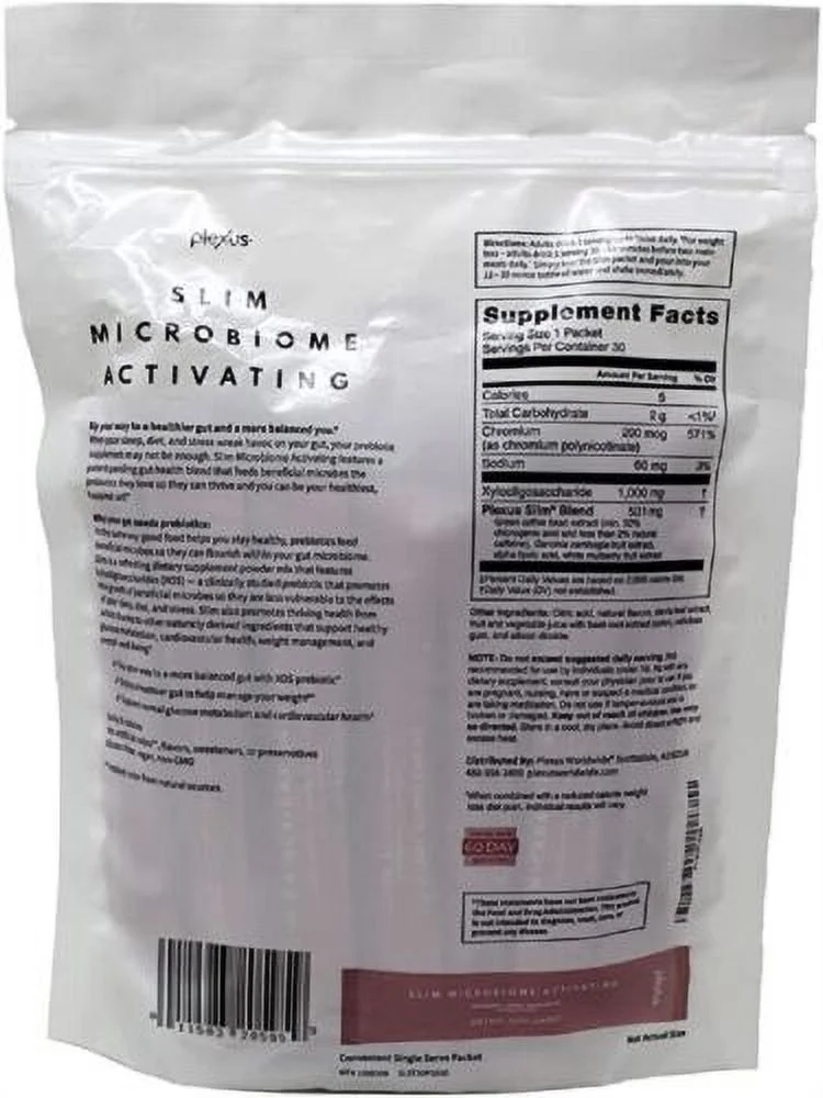 Plexus Slim MicroBiome Black Cherry Lime Blossom 30 Packets