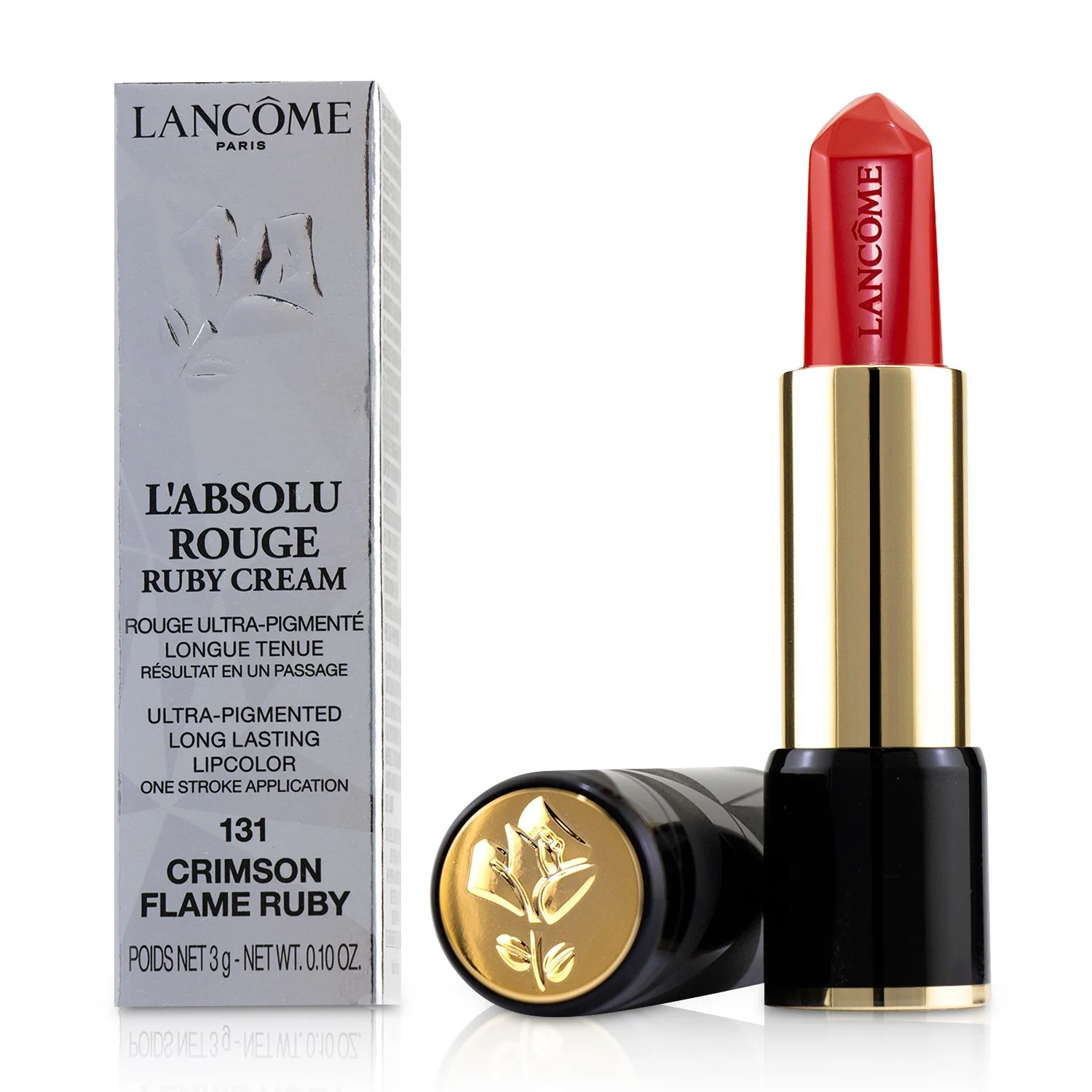 Lancome L'Absolu Rouge Ruby Cream Lipstick - # 214 Rosewood Ruby  3g/0.1oz