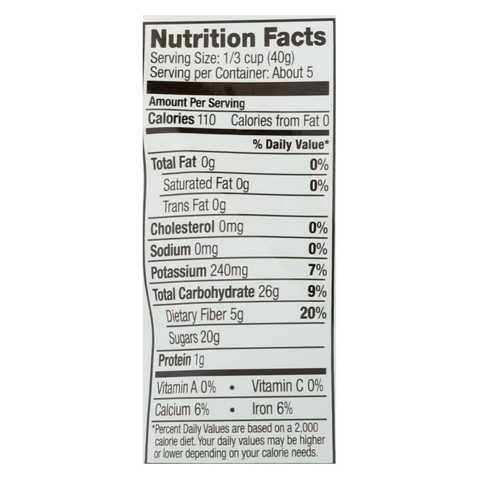 Made In Nature Dried Smyrna Figs - Case of 6 - 7 OZ