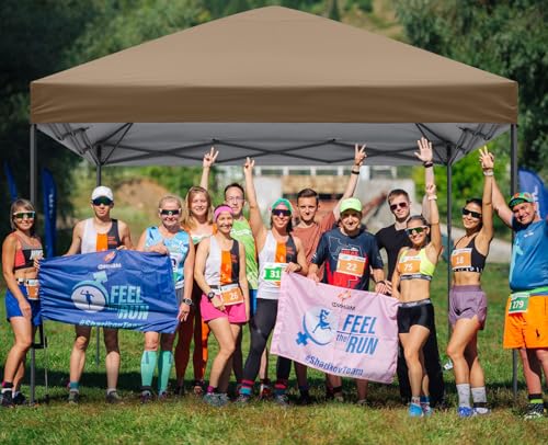 ABCCANOPY Pop Up Canopy - Outdoor Patio Portable Canopy Tent Heavy Duty for Backyard and Deck with 4 Sandbags(White, 10x10)