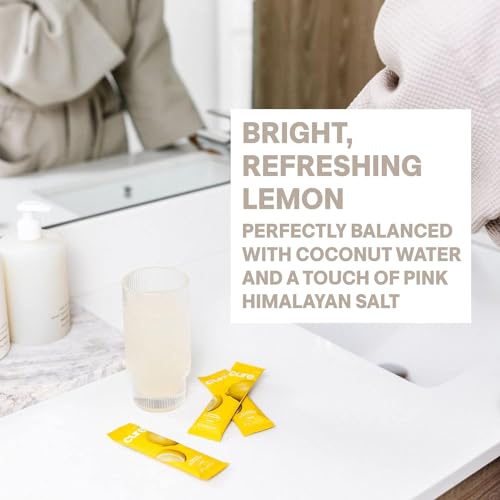 Cure Hydration | Plant-Based Electrolyte Drink Mix | No Added Sugar | FSA & HSA | Dehydration Relief Powder Made with Coconut Water | Non-GMO | Vegan | 28 Servings Jar - Berry Pomegranate