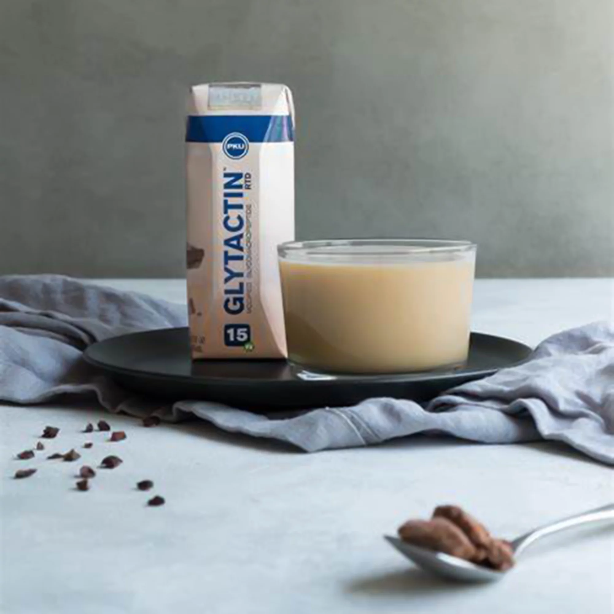 Glytactin RTD 15 Oral Supplement Chocolate 8.5 oz Carton 30 Ct