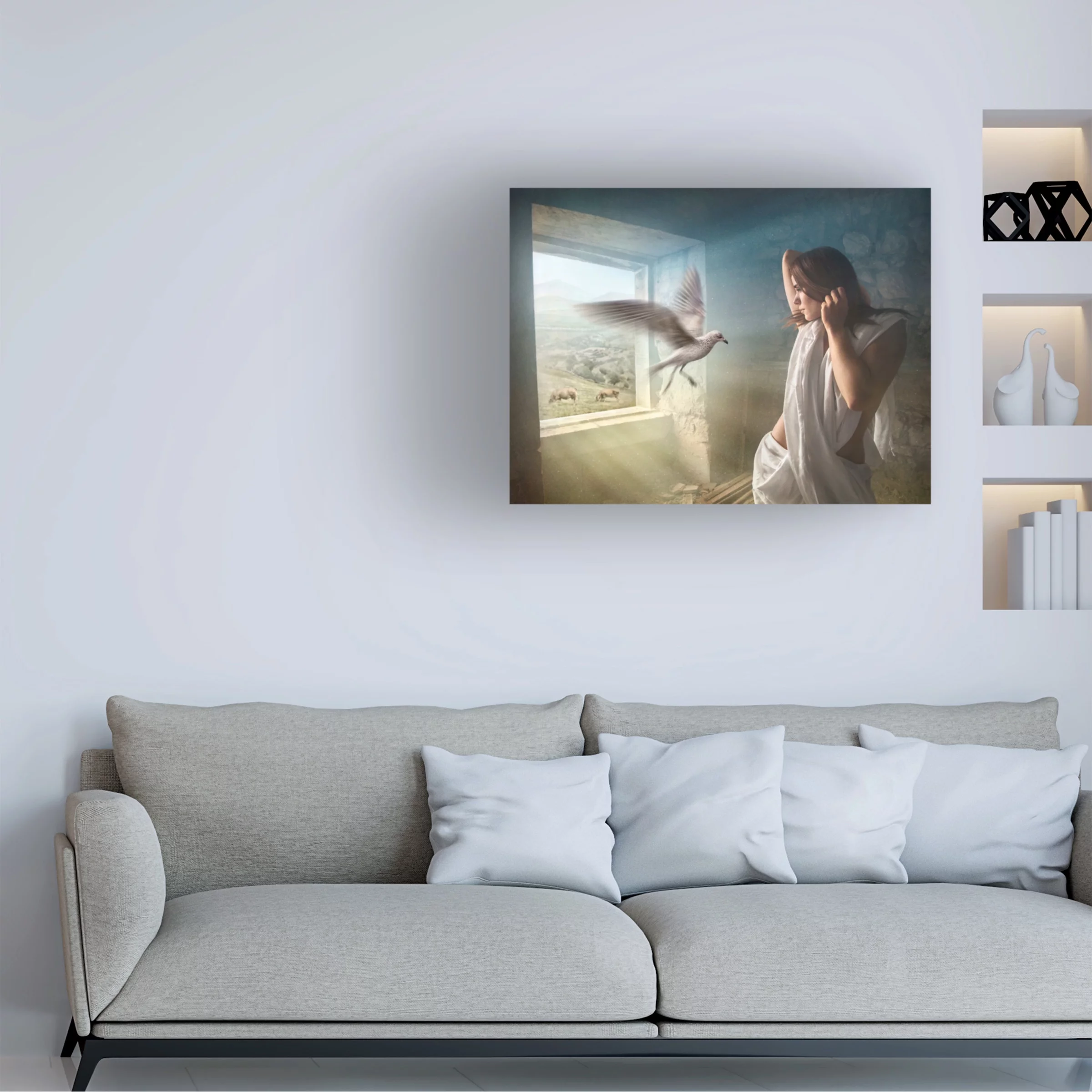 Ben Heine 'Old Times' Canvas Art