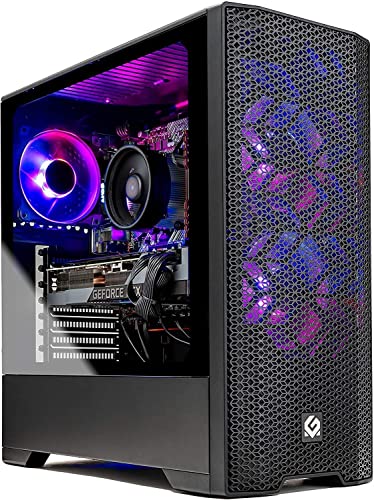 Skytech King 95 Gaming PC Desktop, Ryzen 7 9700X 3.8 GHz (5.5GHz Turbo Boost), NVIDIA RTX 5070 12GB GDDR7, 1TB Gen4 SSD, 32GB DDR5 RAM 6000 RGB, 850W Gold PSU, 360mm ARGB AIO, Wi-Fi, Win 11 Home